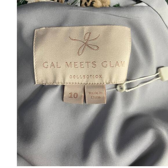 NWT Girl Meets Glam Gemma Blue Rose Dress - Picture 5 of 9